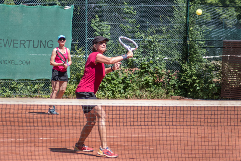 Die Damen 40 der TGB im Spiel gegen den TC Egenbüttel