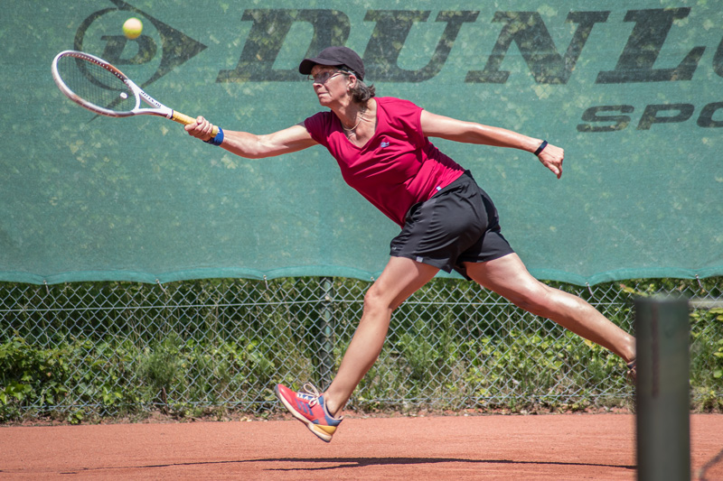 Die Damen 40 der TGB im Spiel gegen den TC Egenbüttel