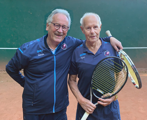 TGB - Herren 70, Achim Schwarz und Egon Behnke